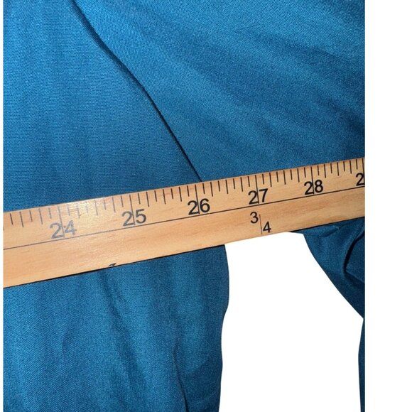 Cherokee Workwear Authentic Button-Up Jacket 2XL Blue 65% Polyester 35% Cotton - Picture 8 of 8